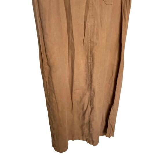 Cali Cali sleeveless tan linen dress - Picture 5 of 8